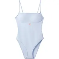 Calvin Klein Scoop Neck Swimsuit CK Monogram