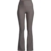 Casall Women's Flare High Waist Pant Dark Grey
