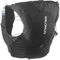 Salomon - Trailryggsäckar - Adv Skin 12 Set W Black / Asphalt för Unisex - Storlek XL - Svart