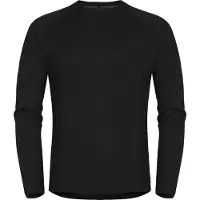 Urberg Men's Selje Merino-Bamboo Top Black Beauty