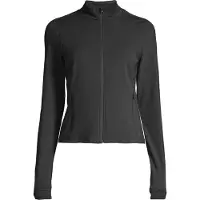 Casall Soft Touch Zip Träningsjacka Svart