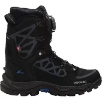 Viking Footwear Unisex Constrictor III High Waterproof Boa Black/Silver