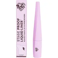 KimChi Chic Beauty, Stage Proof Liquid Liner, 02 Felt Tip Brush, Blackest Black, 0.1 fl oz (3 ml)