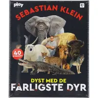 Carlsen Kortspel - Slåss med de farligaste djuren - - One Size - Kortspel