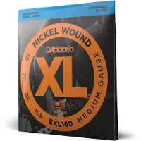 D'Addario EXL160 Bass Guitar Strings Medium 50-105 Long Scale