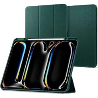 Spigen iPad Pro 13 2024/2025 Urban Fit Smart Foliofodral - Mörk grön