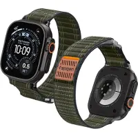 Spigen WBF0 Armband till Apple Klocka 44 / 45 / 46 / 49 mm - Grön