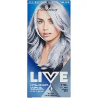 Schwarzkopf BO Ultra Brights eller Pastel semipermanent hårfärgning 095 Electric Blue