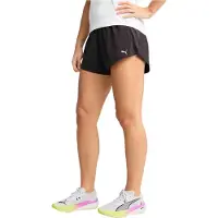 Puma Sportbyxa 'Velocity 3' svart / vit