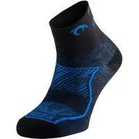 Lurbel Race Three Blue Black Socks, Size S