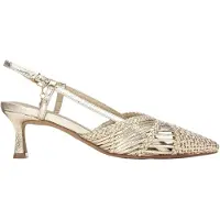 Xti för kvinnor. 14530101-ORO Skor 145301 guld (41), Dorado, 5 till 8 cm, Spänne, Casual, Parti