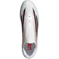 Adidas Lamine Yamal x F50 League Snörlösa FG MG Vit Svart Klar Röd Unisex Sneakers Molnvit Kärnsvart KJ3781 46