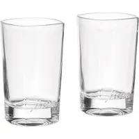 Jura Latte Macchiato, Transparent, Glas, Rund, 2 styck, Klar, 109 mm