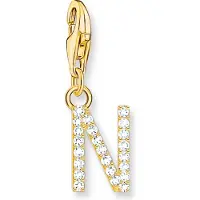 Thomas Sabo Charm Club Charmista bokstavssmycken N guld 1977-414-14