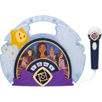 EKids Högtalare BoomBox Bluetooth-högtalare + mikrofon Karaoke 2-i-1 Wish Önskan Disney / WH-115.EMV23MI