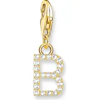Thomas Sabo Charm Club Charmista bokstavssmycken B guld 1965-414-14