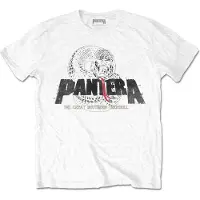 Ginza.se Pantera: Unisex T-Shirt/Snake Logo (White) (Medium)