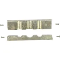 VAR Aluminium Set Med 2 Käftar För Axelskruvstycke Rp-01200