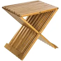 5 Five Hopfällbar Badrumsstol I Bambu