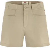 Fjällräven - Vandringskläder dam - High Coast Lite Shorts W Fossil för Unisex - Storlek S/M - Beige