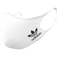 Adidas Munskydd - M/L - 3-pack - Vit m. Logo - - M/L - Tillbehör