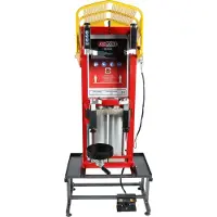 Ks Tools Trycklufts-Stand-fjäderspännare med dubbelcylinder och underställ 500.8845