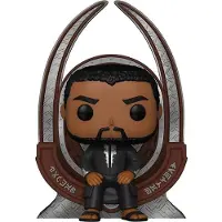 Funko POP! Svart panter (2018) T'Challa på tronen USA Excl. Pop! Deluxe