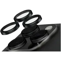 PanzerGlass SAFE by Linsskydd till iPhone 16 Pro / 16 Pro Max - Svart