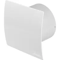 Awenta badrumsfläkt WEB100T Escudo Ø100 mm 94 m3/h 14W 230V med tidbrytare vit