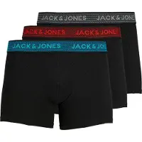 Jack & Jones Boxershorts blå / grå / röd / svart