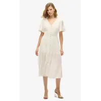 Superdry Ibiza Kortärmad Midi-klänning