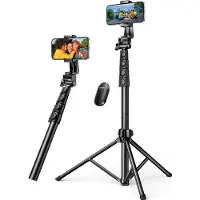UGREEN selfie-stick med stativ och fjärrkontroll LP680 1,8 m (svart) (15609)