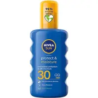 Nivea NIVEA_Sun Protect &amp Moisture moisturizing sunscreen spray lotion SPF30 200ml