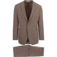 Suitable Travel Tech Kostym Sand Beige Grå Storlek