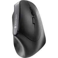 Cherry MW 4500 Ergonomisk mus Trådlös Optisk Svart 6 Knappar 1200 dpi Ergonomisk