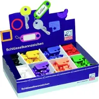 Basi Nyckelclip 8550-9000 8-färgad 200 st