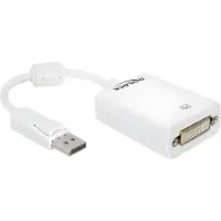 DeLOCK - DisplayPort-adapter - DisplayPort (hane) till DVI-I (hona) - 12.5 cm