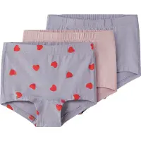 Name it Lavender Hearts Trosor 3 Enheter