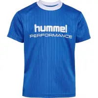 Hummel T-shirt - hmlJR Fast Loose Jersey - Olympian Blue - - 7-8 år (122-128) - T-shirt