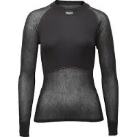 Brynje Women's Wool Thermo Light Long Sleeved Shirt Black