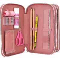 TOPModel - Triple Pencil Case - DOTS