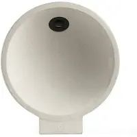 Faro LED pollare Gaia, Aluminium / grå / zink, Betong, Modern, LED-utomhuslampa
