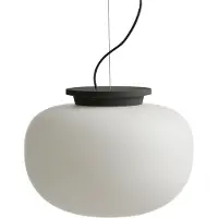 Frandsen Taklampa , Supernate, dimbara, Vit, Vardagsrum, Glas, Design