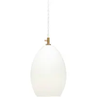 Northern Design pendellampa Unika, dimbar, Vitt / opal, Vardagsrum / matsal, Glas, Design, Pendellampa