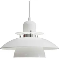 BELID Taklampa , dimbara, Vit, Matsal, Metall