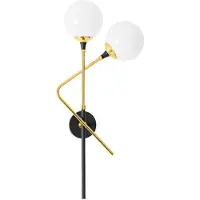 Stilnovo Design vägglampa Galassia, Mässing / guld, Vardagsrum / matsal, Mässing, Design, Vägglampa, vägglampa inomhus