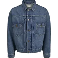 Jack & Jones Övergångsjacka 'JJIMiles' blå denim