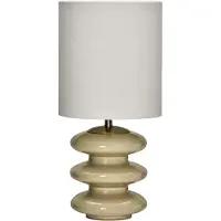 House Doctor Bordslampa , Vit, Vardagsrum, Tyg / textil, Skandinavisk