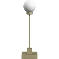 Northern Design bordslampa Snowball, dimbar, Aluminium / grå / zink, Vardagsrum / matsal, Metall, Design, Bordslampa