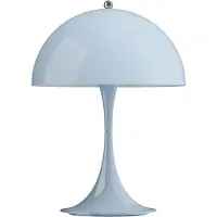 Louis Poulsen LED bordslampa Panthella 250, dimbar, Blå, Vardagsrum / matsal, Syntetmaterial, Modern, LED-bordslampa